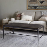 Sita Reclaimed Wood Coffee Table - Chocolate Brown