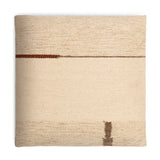 Tamil 60 x 40cm Wool Cushion Cover - Natural