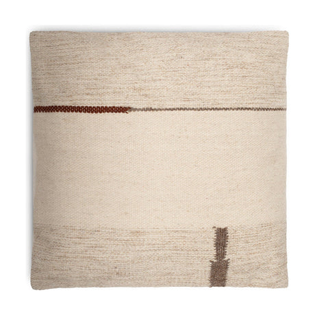 Tamil 50 x 50cm Wool Cushion Cover - Natural