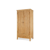 Vivan Grooved Wardrobe - Natural