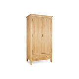 Vivan Grooved Wardrobe - Natural