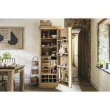 Vivan Grooved Pantry Cupboard - Natural