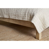 Vivan King Grooved Mango Wood Bed Frame - Natural