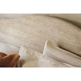 Vivan King Grooved Mango Wood Bed Frame - Natural