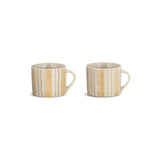 Patthar Small Mug - Cream & Sand - Set of 2