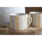 Patthar Small Mug - Cream & Sand - Set of 2