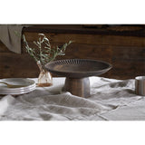 Eisha Mango Wood Cake Stand - Brown
