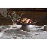 Eisha Mango Wood Cake Stand - Brown