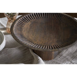 Eisha Mango Wood Cake Stand - Brown