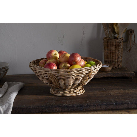 Bersama Rattan Fruit Bowl - Natural