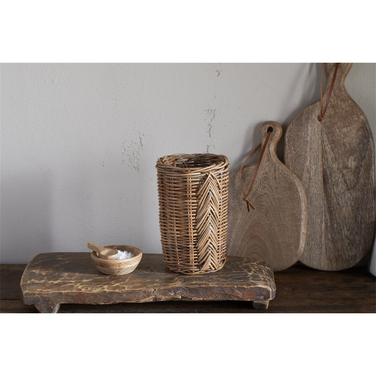 Bersama Rattan Utensil Holder - Natural