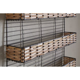 Montali Iron & Rattan Spice Rack - Natural