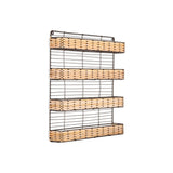 Montali Iron & Rattan Spice Rack - Natural