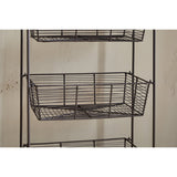 Inkollu Three Tier Storage Stand - Antiqued Brass