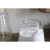 Chaaval Small Glass Storage Jar - Clear