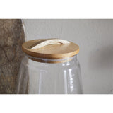 Chaaval Small Glass Storage Jar - Clear