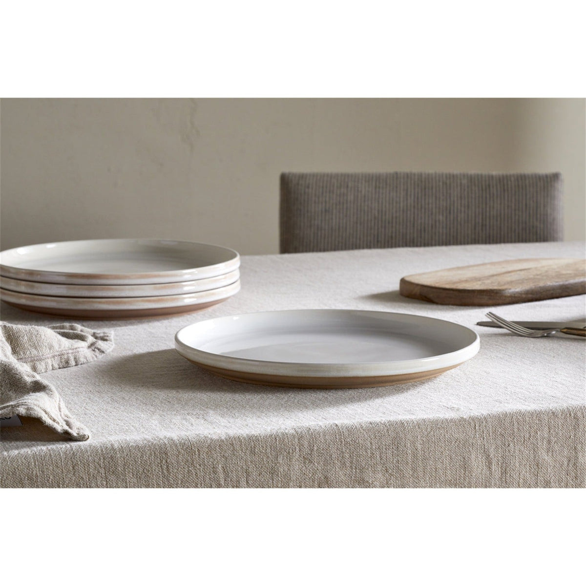 Edo Stoneware Dinner Plate - Terracotta