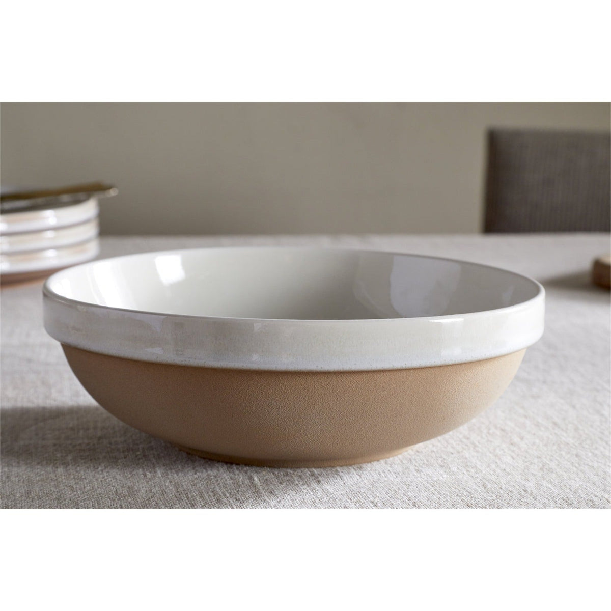 Edo Stoneware Pasta Bowl - Terracotta