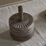 Eisha Mango Wood Coasters - Dark Brown - Set of 6