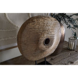 Cala Reclaimed Wood Objet on Stand - Natural