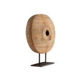 Cala Reclaimed Wood Objet on Stand - Natural