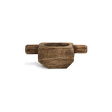 Apu Reclaimed Wood Candle Holder - Natural