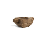Apu Reclaimed Wood Candle Holder - Natural