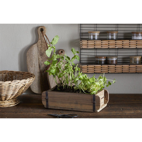 Dudha Reclaimed Brick Box - Natural