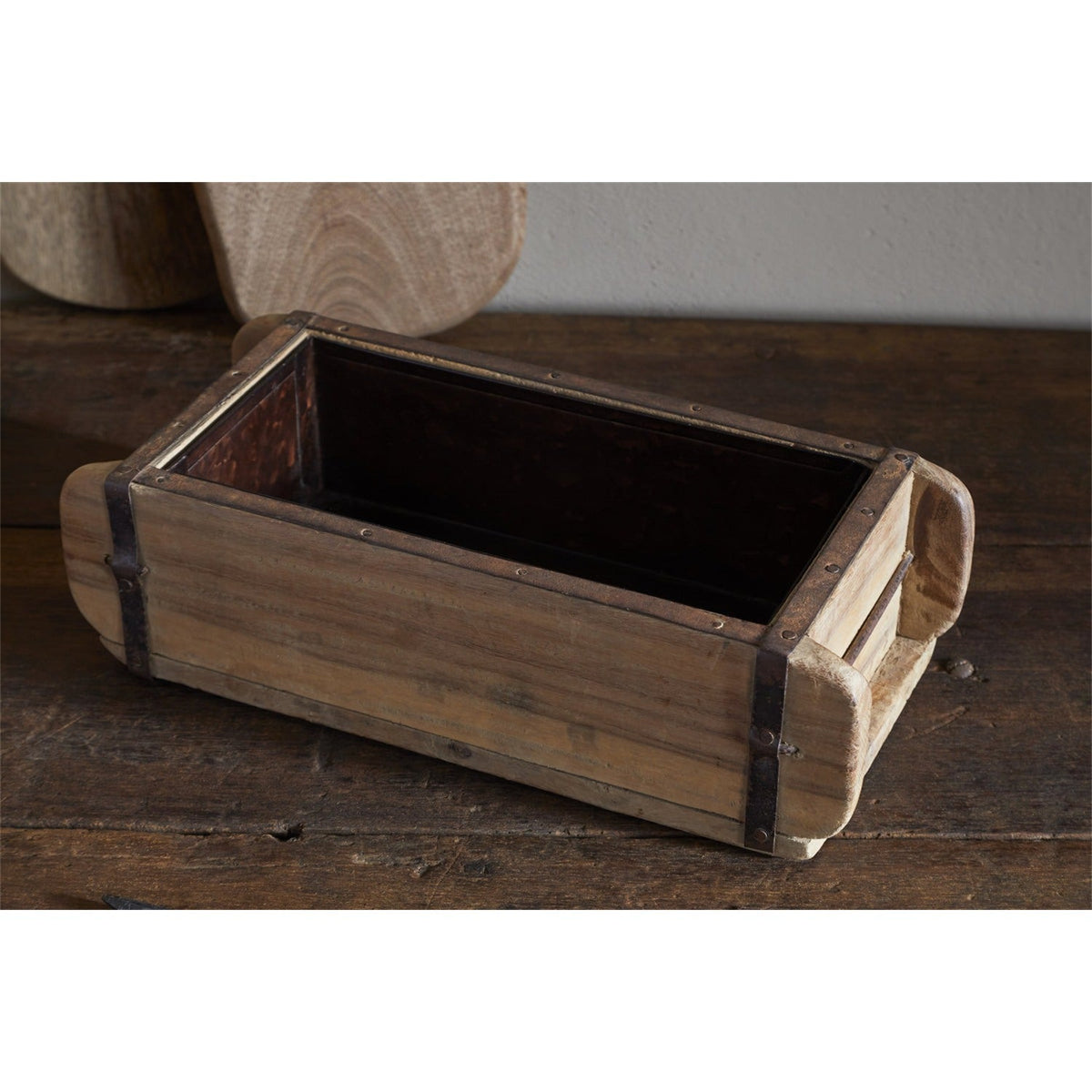 Dudha Reclaimed Brick Box - Natural