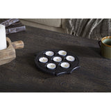 Maji Stone Multi Tealight Holder - Antique Black