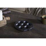 Maji Stone Multi Tealight Holder - Antique Black