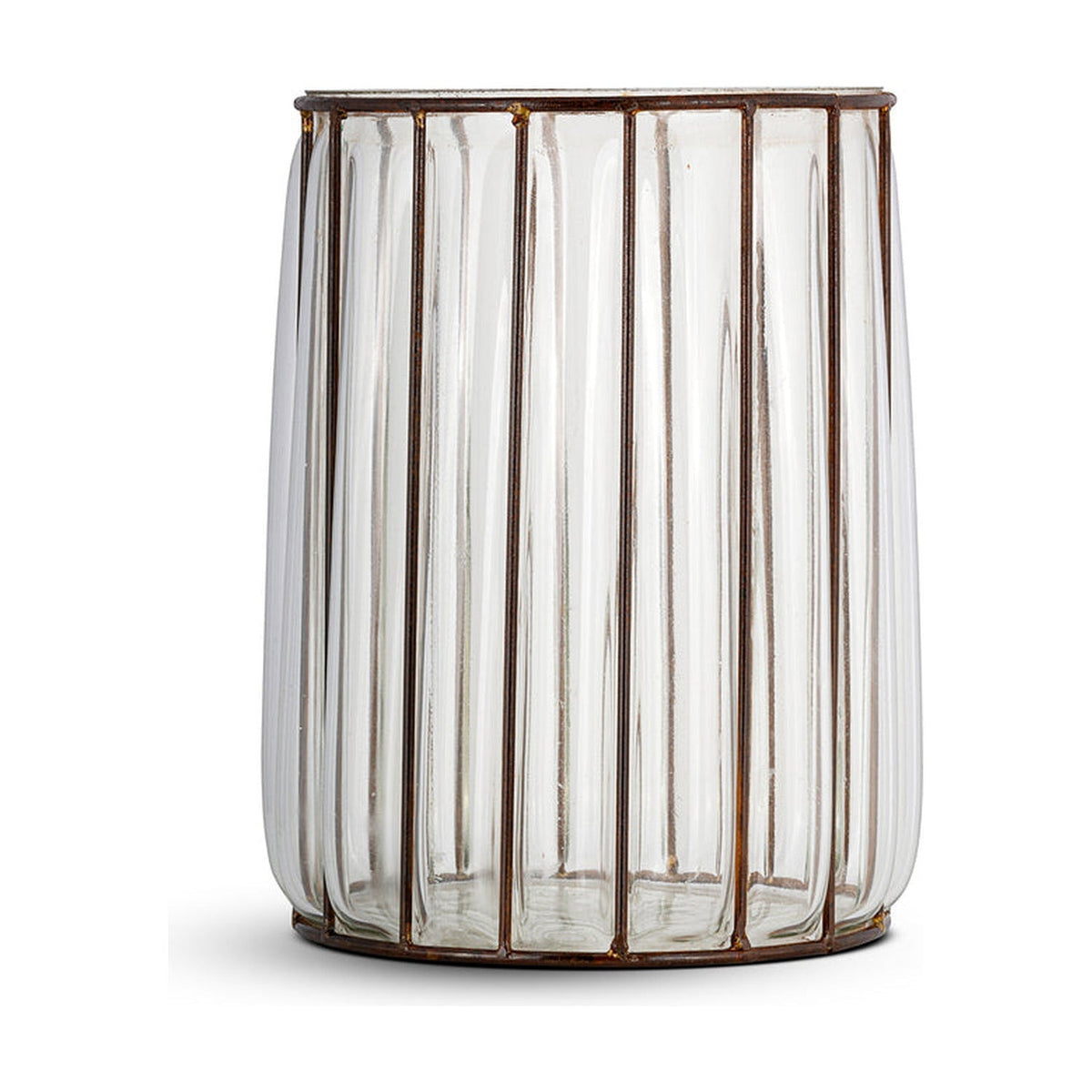 Hava Small Glass Lantern - Clear