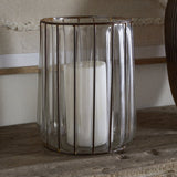 Hava Small Glass Lantern - Clear