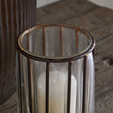 Hava Small Glass Lantern - Clear