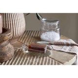 Ilcoso Recycled Hammered Glass Soap Dish - Clear
