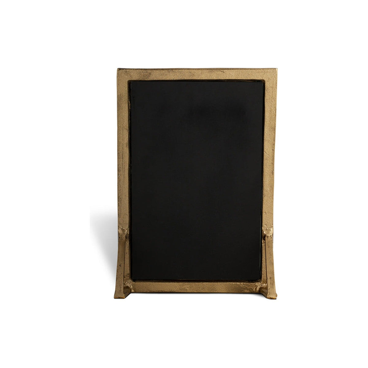 Baja Etched Standing Vanity Mirror - Antique Brass