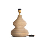 Dalat Ceramic Table Lamp Base - Natural