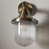 Magola Outdoor Wall Light - Antique Brass