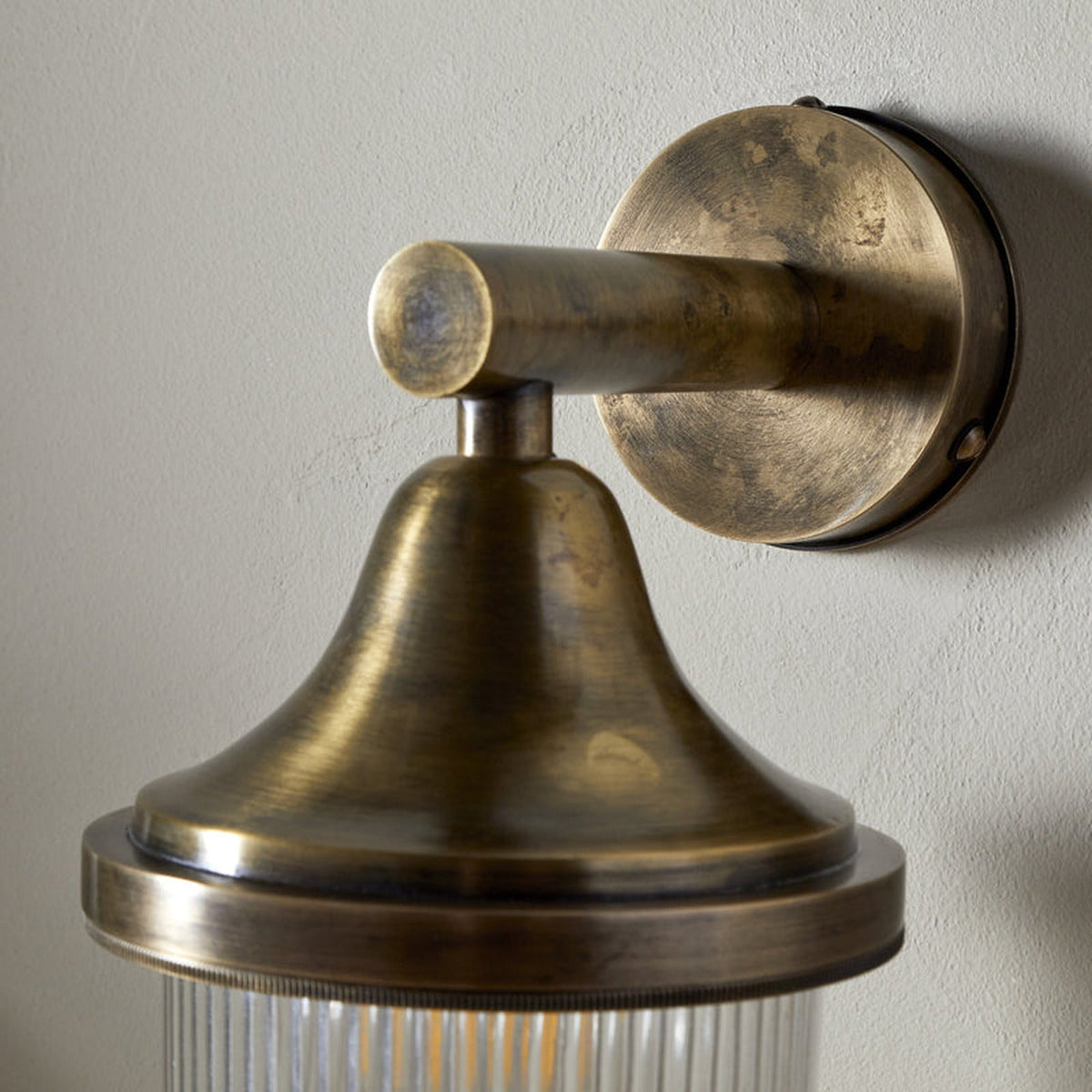 Magola Outdoor Wall Light - Antique Brass