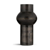 Endo Small Reclaimed Iron Vase - Aged Black