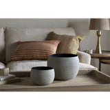 Laoko Small Aluminium Planter - Olive Grey