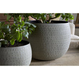 Laoko Small Aluminium Planter - Olive Grey