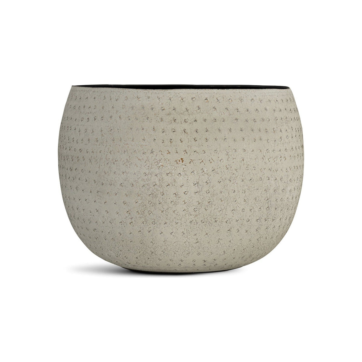 Laoko Large Aluminium Planter - Olive Grey