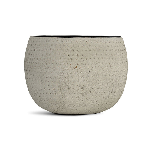 Laoko Large Aluminium Planter - Olive Grey