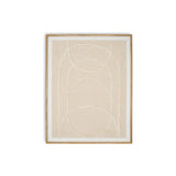 Mauri Frayed Wall Art - Neutral