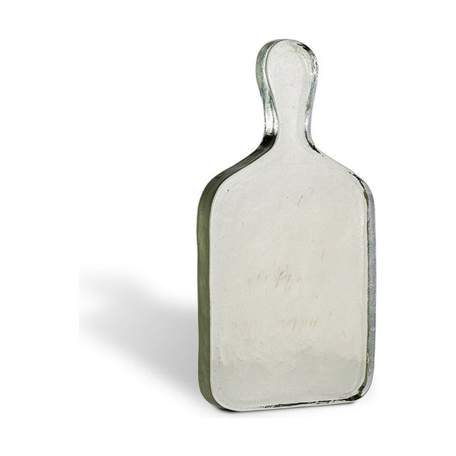 Komal Small Recycled Glass Serving Platter - Clear
