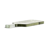 Komal Large Recycled Glass Serving Platter - Clear