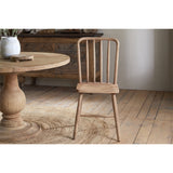 Om Spindle Back Mango Wood Dining Chair - Natural