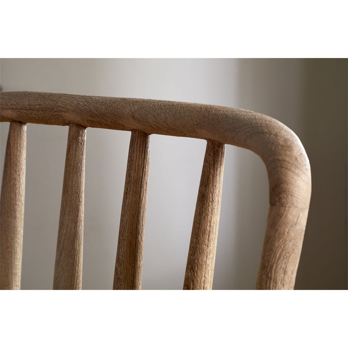 Om Spindle Back Mango Wood Dining Chair - Natural