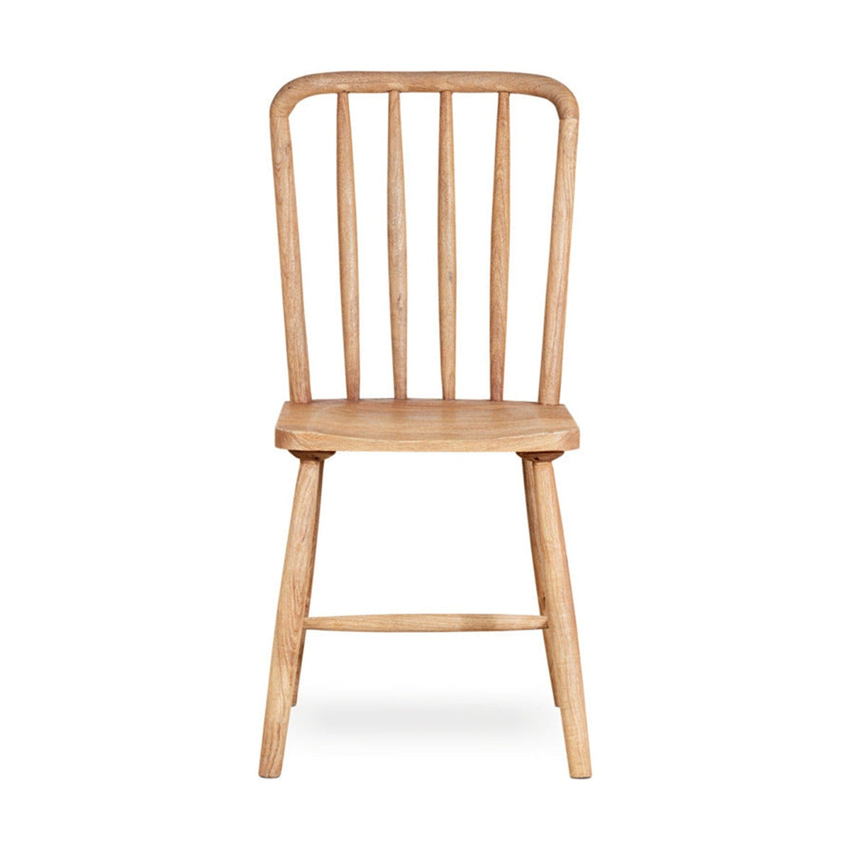 Om Spindle Back Mango Wood Dining Chair - Natural